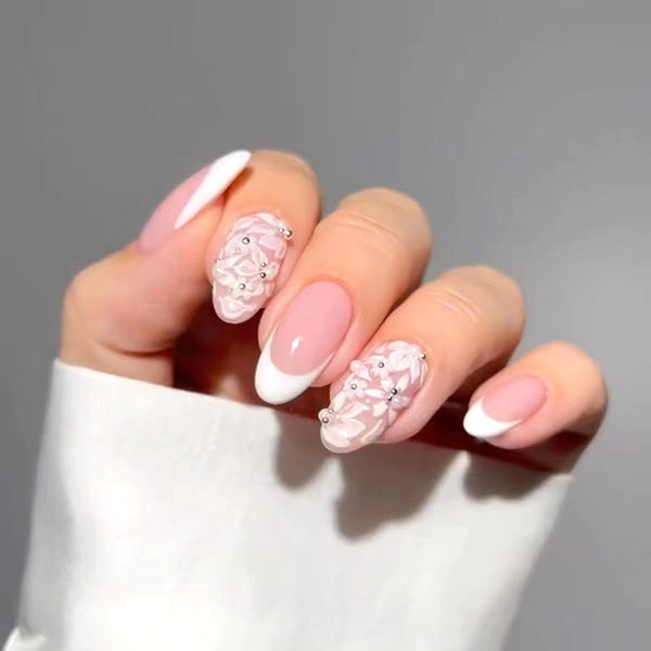 12 Sizes-24 Pcs Press On Nails Z690