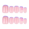12 Sizes-24 Pcs Press On Nails JP3927