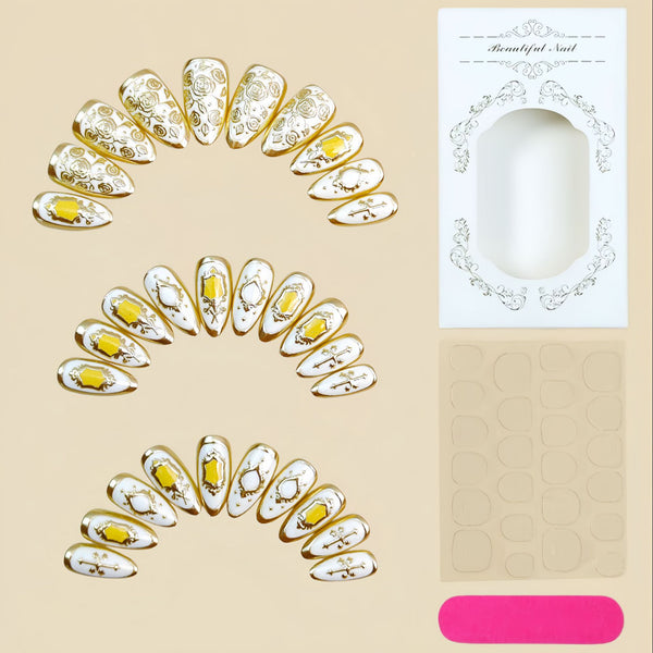 15 Sizes-30 Pcs Press On Nails y2039-30