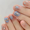 12 Sizes-24 Pcs Press On Nails Z750