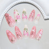 12 Sizes-24 Pcs Press On Nails Z1112