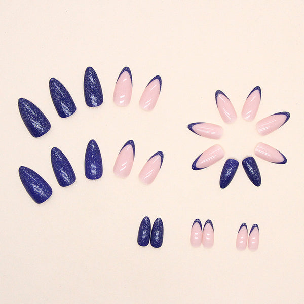 12 Sizes-24 Pcs Press On Nails W272