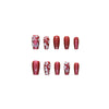 12 Sizes-24 Pcs Press On Nails T023