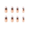 12 Sizes-24 Pcs Press On Nails W033