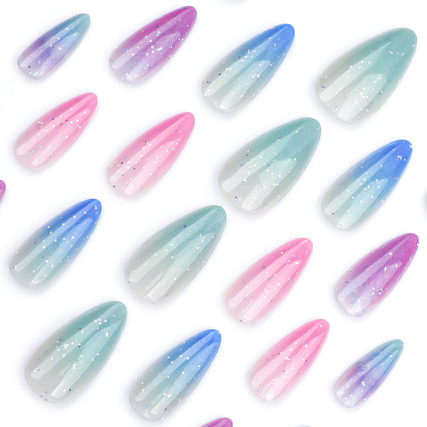 12 Sizes-24 Pcs Press On Nails JP3472
