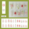 12 Sizes-24 Pcs Press On Nails Z1094
