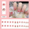 12 Sizes-24 Pcs Press On Nails R504