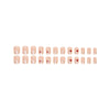 12 Sizes-24 Pcs Press On Nails R851