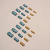12 Sizes-24 Pcs Press On Nails W1399
