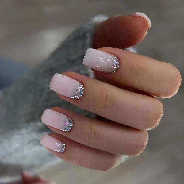 12 Sizes-24 Pcs Press On Nails W460