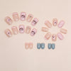 12 Sizes-24 Pcs Press On Nails Z775