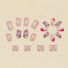 12 Sizes-24 Pcs Press On Nails Y1521