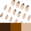 12 Sizes-24 Pcs Press On Nails JP4385