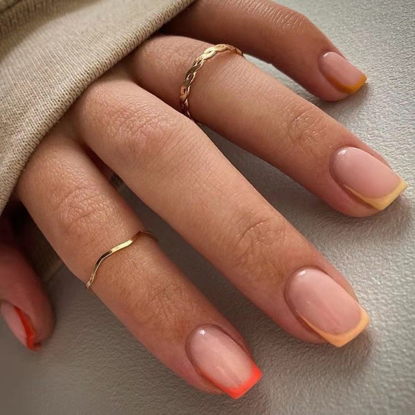 12 Sizes-24 Pcs Press On Nails JP1353