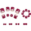 12 Sizes-24 Pcs Press On Nails Y1919