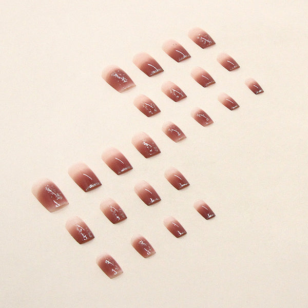 12 Sizes-24 Pcs Press On Nails R720