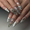 12 Sizes-24 Pcs Press On Nails JP3334