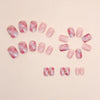 12 Sizes-24 Pcs Press On Nails W1231