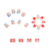 12 Sizes-24 Pcs Press On Nails YQ01