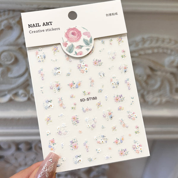 Nail Art Sticker 5DST184