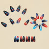 12 Sizes-24 Pcs Press On Nails Y1249