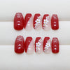 12 Sizes-24 Pcs Press On Nails Z1007