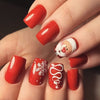 12 Sizes-24 Pcs Press On Nails Y1276