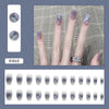 12 Sizes-24 Pcs Press On Nails R468
