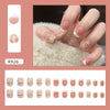 12 Sizes-24 Pcs Press On Nails R926