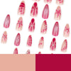 12 Sizes-24 Pcs Press On Nails JP3446