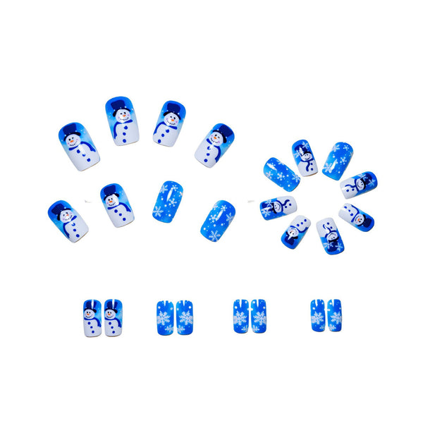 12 Sizes-24 Pcs Press On Nails Y270