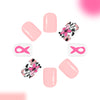 12 Sizes-24 Pcs Press On Nails C1222
