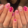 12 Sizes-24 Pcs Press On Nails JP3735