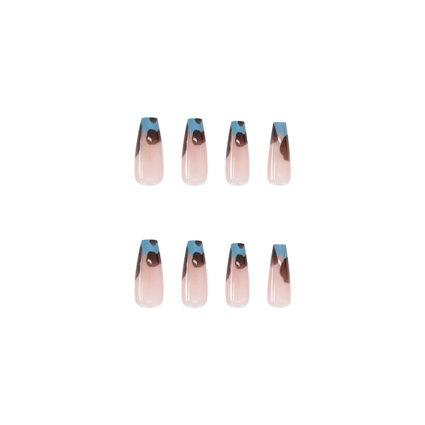 12 Sizes-24 Pcs Press On Nails W069