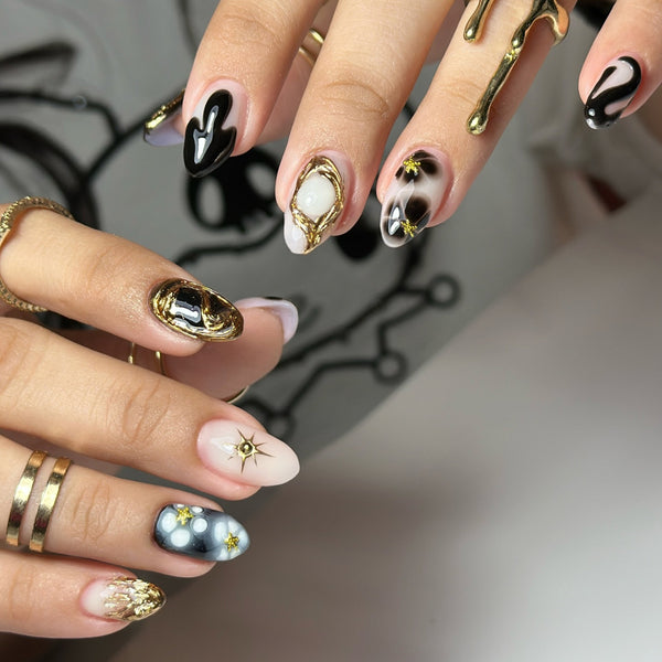 30 Pcs Press On Nails Z1026