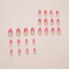 12 Sizes-24 Pcs Press On Nails W2184