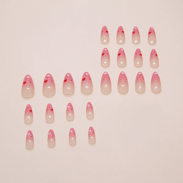 12 Sizes-24 Pcs Press On Nails W2184