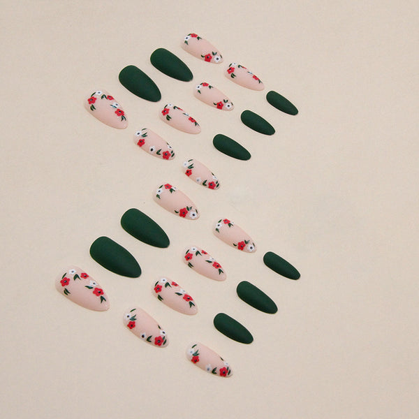12 Sizes-24 Pcs Press On Nails W562