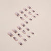 12 Sizes-24 Pcs Press On Nails W909