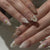 12 Sizes-24 Pcs Press On Nails Z1104