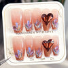 12 Sizes-24 Pcs Press On Nails nail-accessory