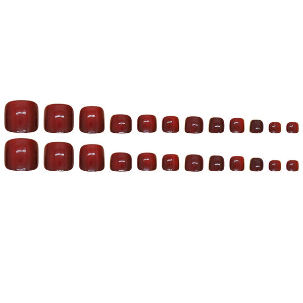 12 Sizes-24 Pcs Press On Nails F149