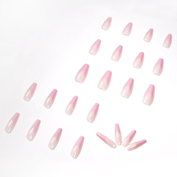 12 Sizes-24 Pcs Press On Nails JP1197