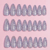 12 Sizes-24 Pcs Press On Nails JIE-BS7103