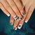 12 Sizes-24 Pcs Press On Nails JP2513
