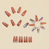 12 Sizes-24 Pcs Press On Nails Y1903