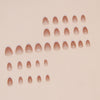 12 Sizes-24 Pcs Press On Nails W1594