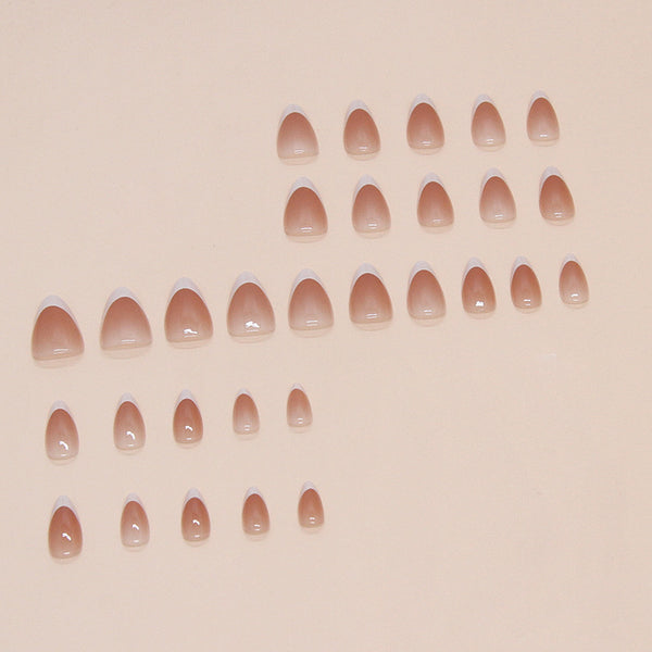 12 Sizes-24 Pcs Press On Nails W1594