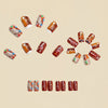 12 Sizes-24 Pcs Press On Nails Y1206