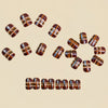 12 Sizes-24 Pcs Press On Nails Y1790